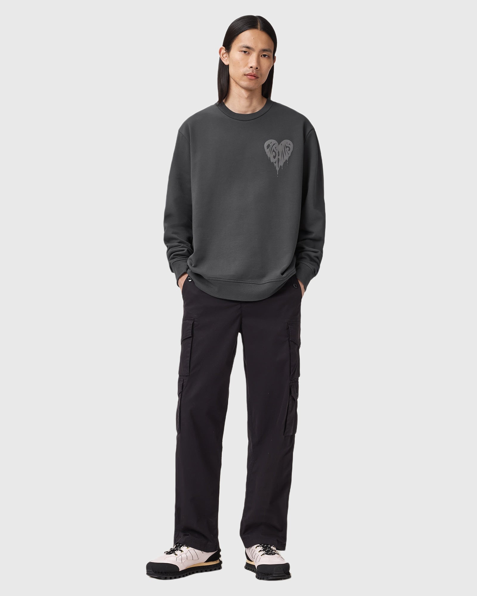 Lavender סווטשירט לגברים Trip ALLSAINTS