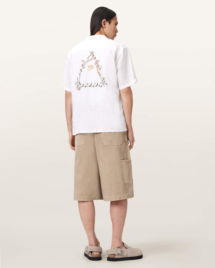Seashell מכנסיים קצרים לגברים Jackson ALLSAINTS