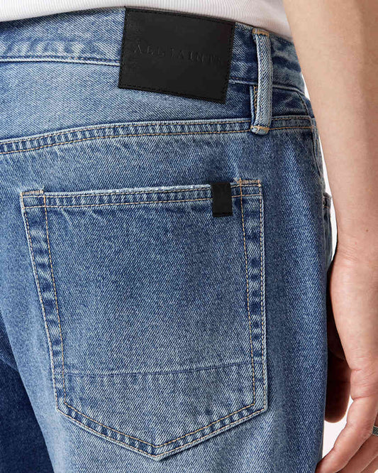 Dim Gray ג'ינס ארוך לגברים Straight Denim ALLSAINTS