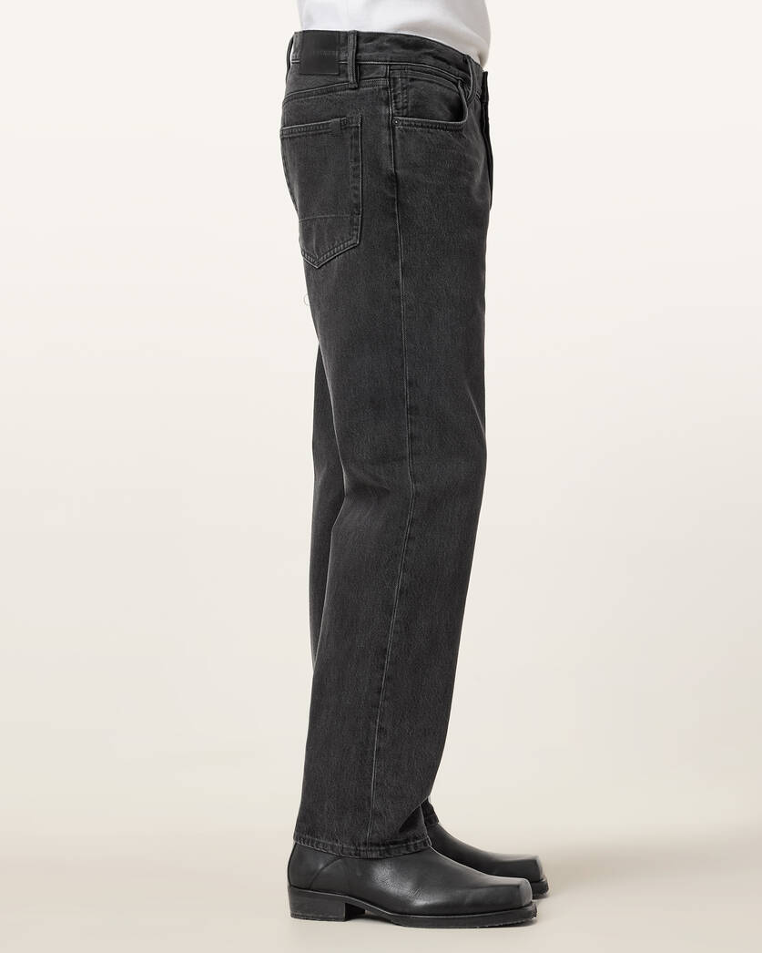 Dark Slate Gray ג'ינס ארוך לגברים Reid  - Straight Fit ALLSAINTS