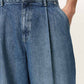 Dark Slate Blue ג׳ינס לגברים Daze Pleated - Wide Leg ALLSAINTS