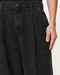 Dark Slate Gray ג׳ינס לגברים Daze Pleated - Wide Leg ALLSAINTS