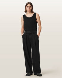 Light Gray ג׳ינס לגברים Daze Pleated - Wide Leg ALLSAINTS