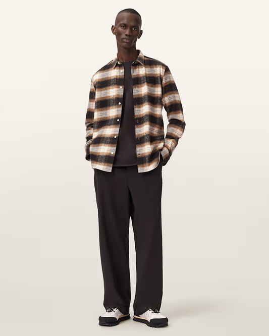 Beige מכנסיים אלגנטים ארוכים Juku ALLSAINTS