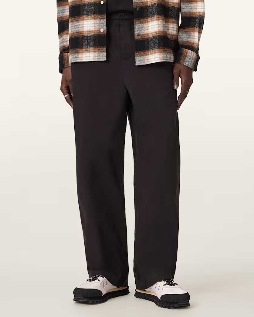 Antique White מכנסיים אלגנטים ארוכים Juku ALLSAINTS