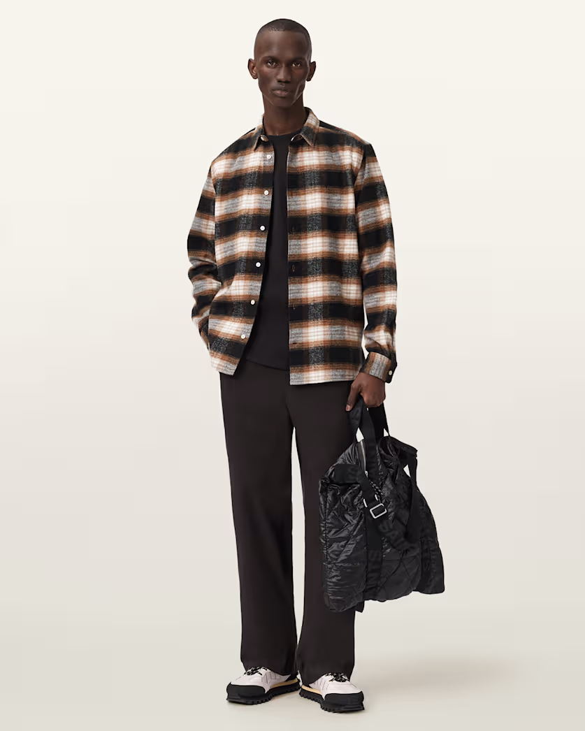 Beige מכנסיים אלגנטים ארוכים Juku ALLSAINTS