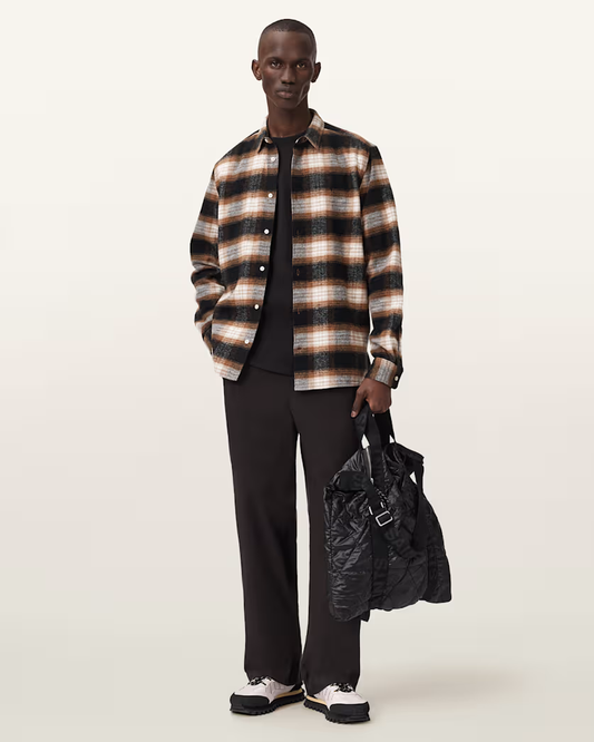 Beige מכנסיים אלגנטים ארוכים Juku ALLSAINTS