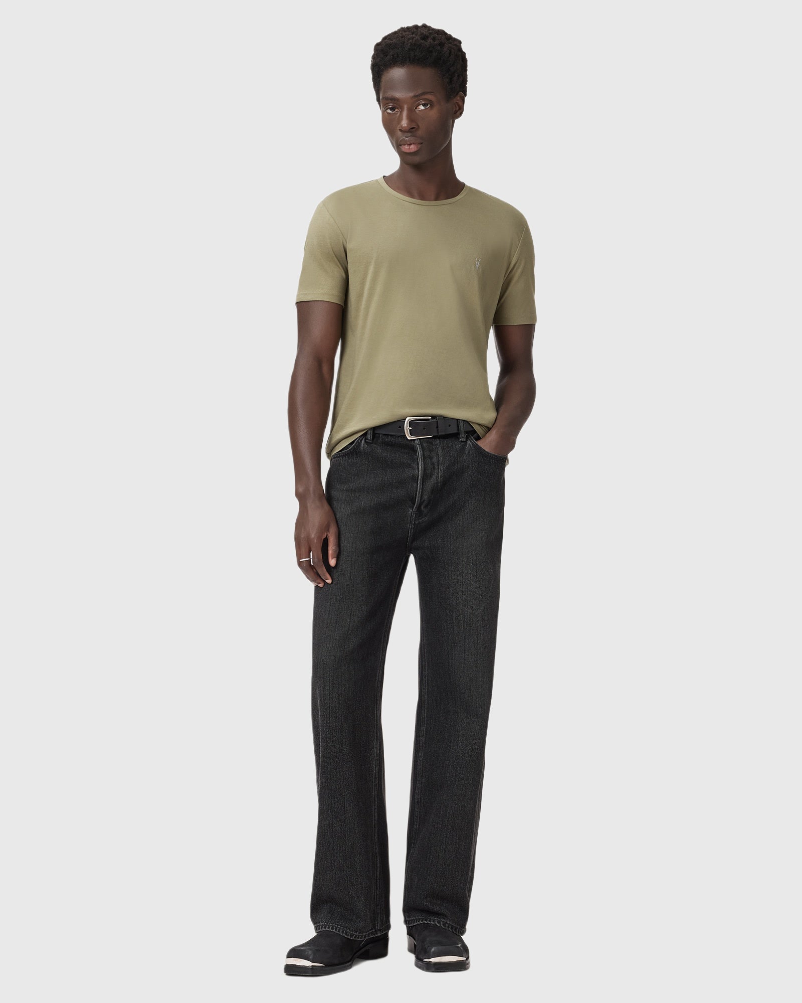 Lavender טי שירט קצרה לגברים Tonic ALLSAINTS