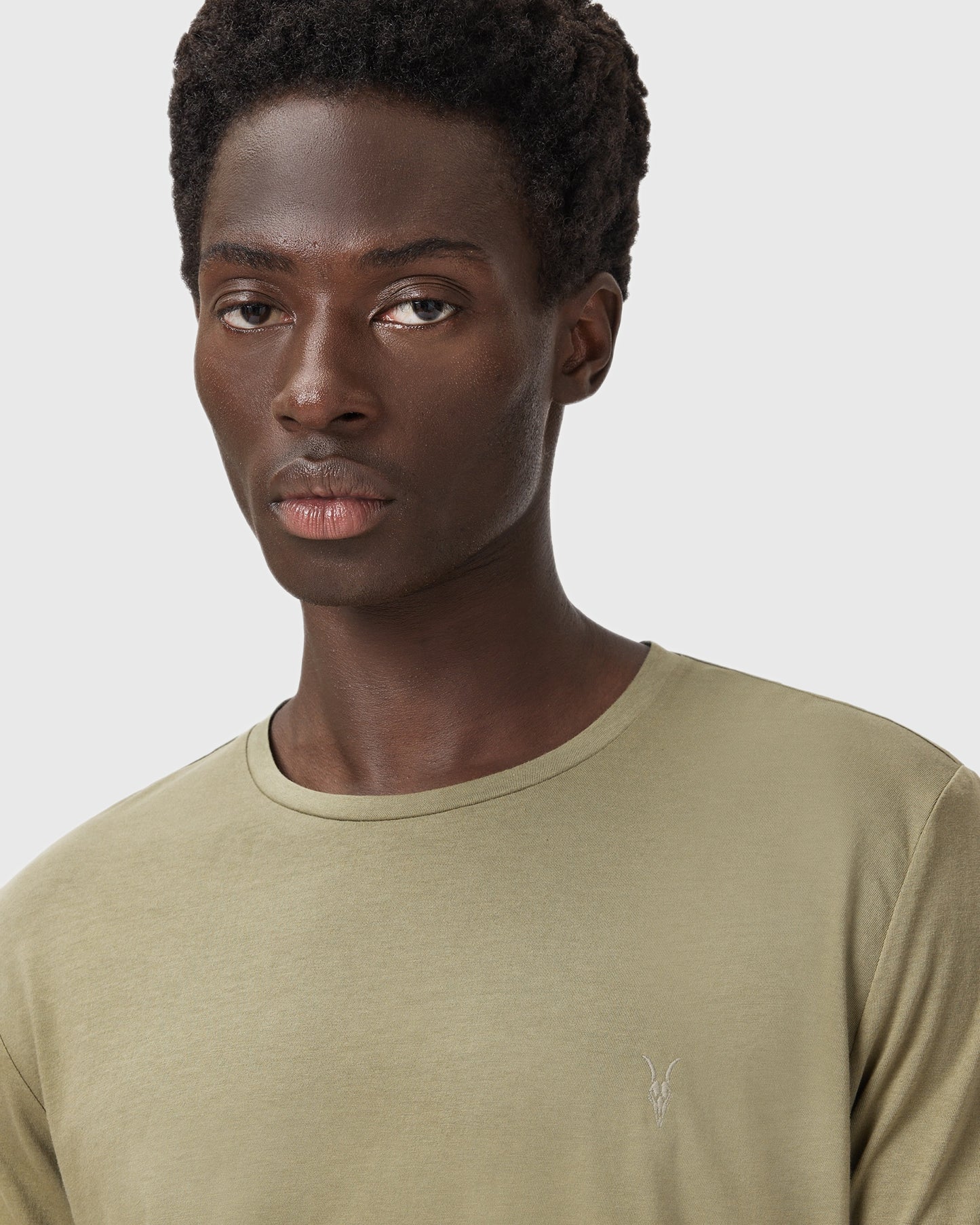 Rosy Brown טי שירט קצרה לגברים Tonic ALLSAINTS