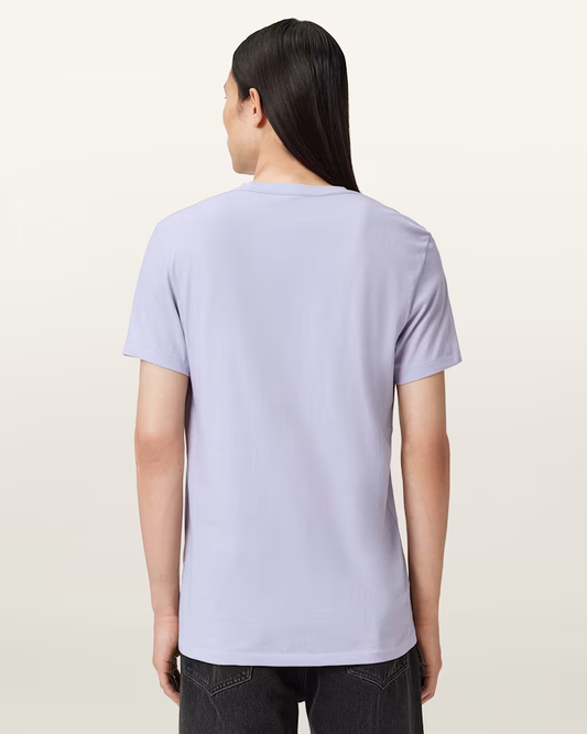 Light Gray טי שירט קצרה לגברים Tonic ALLSAINTS