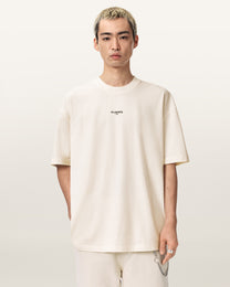 Seashell טי שירט קצרה לגברים Mikro ALLSAINTS