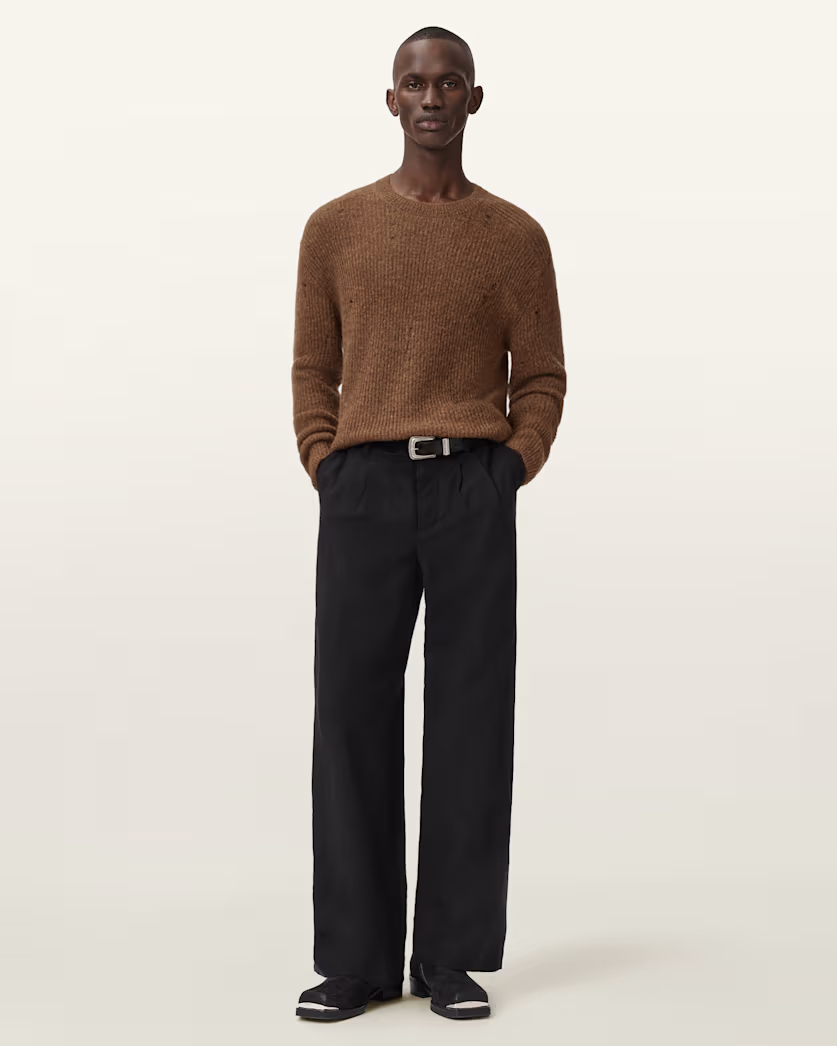 Beige סוודר לגברים Degin ALLSAINTS