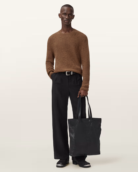 Dark Slate Gray סוודר לגברים Degin ALLSAINTS