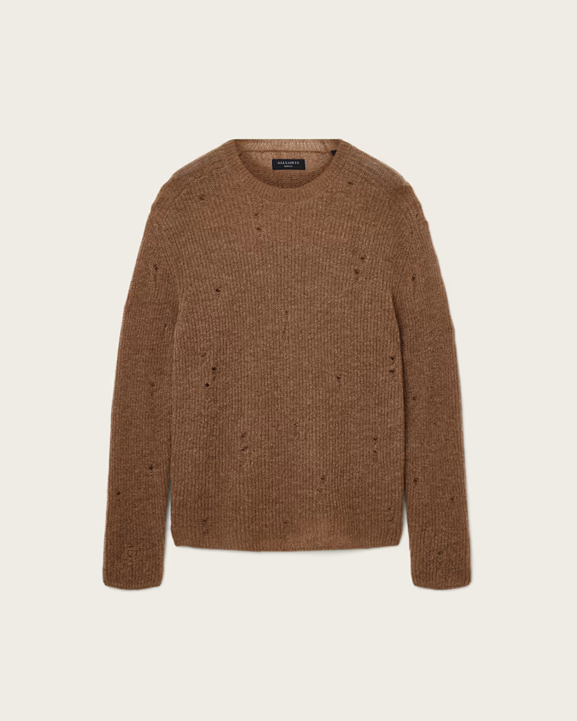 Beige סוודר לגברים Degin ALLSAINTS