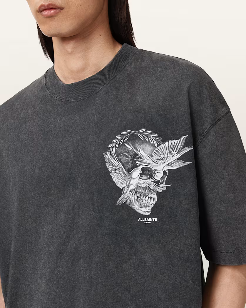 Dark Slate Gray טי שירט קצרה Mysteries ALLSAINTS