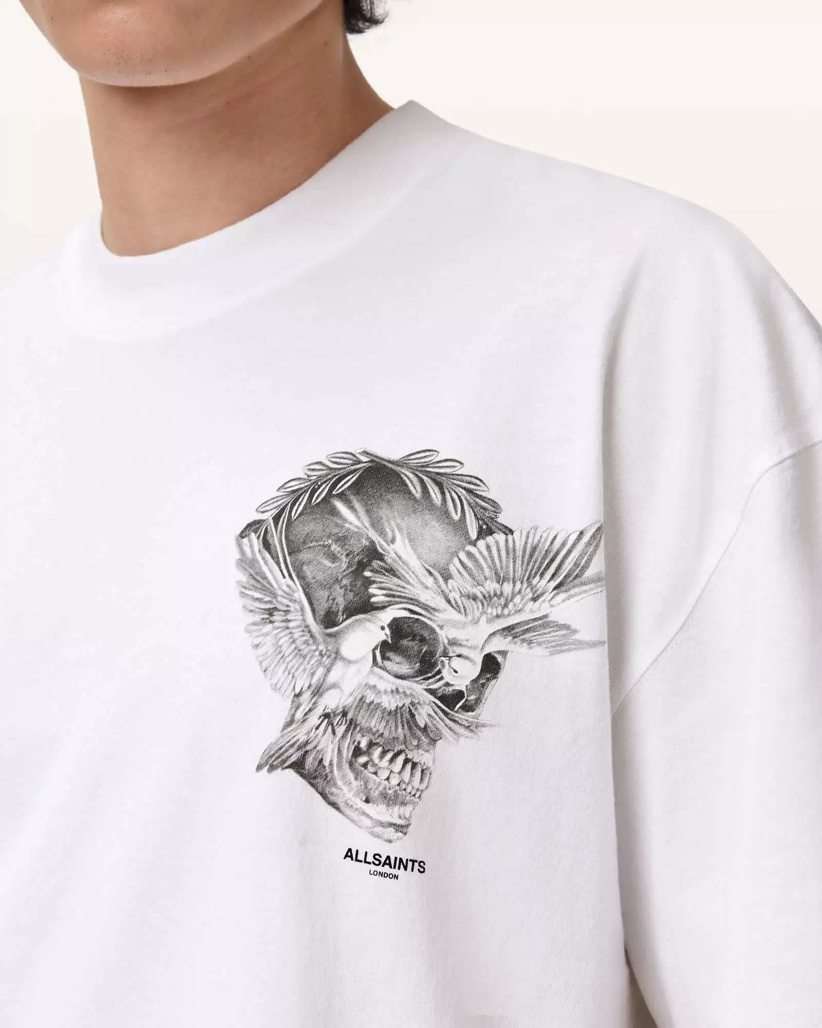 Lavender טי שירט קצרה Mysteries ALLSAINTS