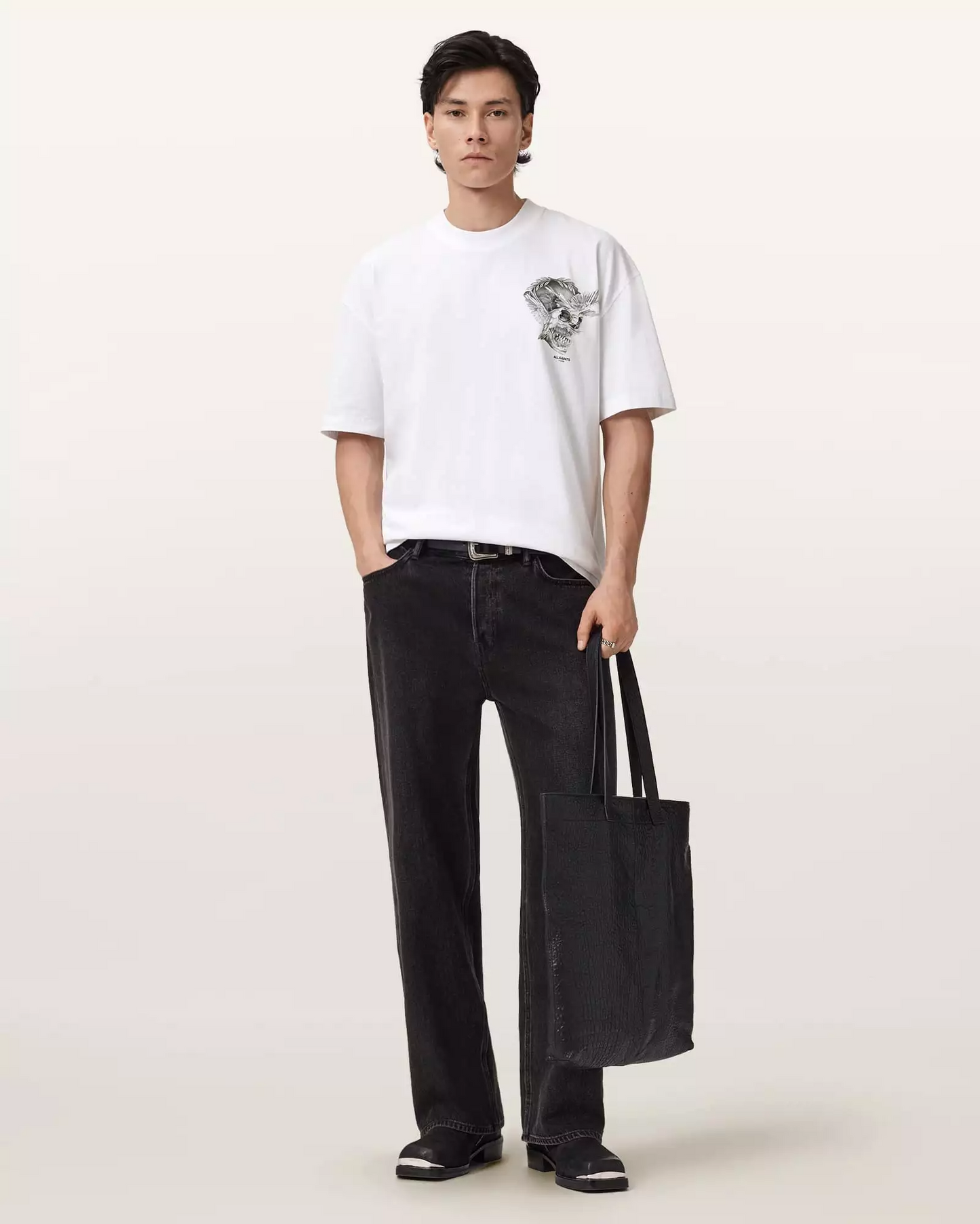 Misty Rose טי שירט קצרה Mysteries ALLSAINTS