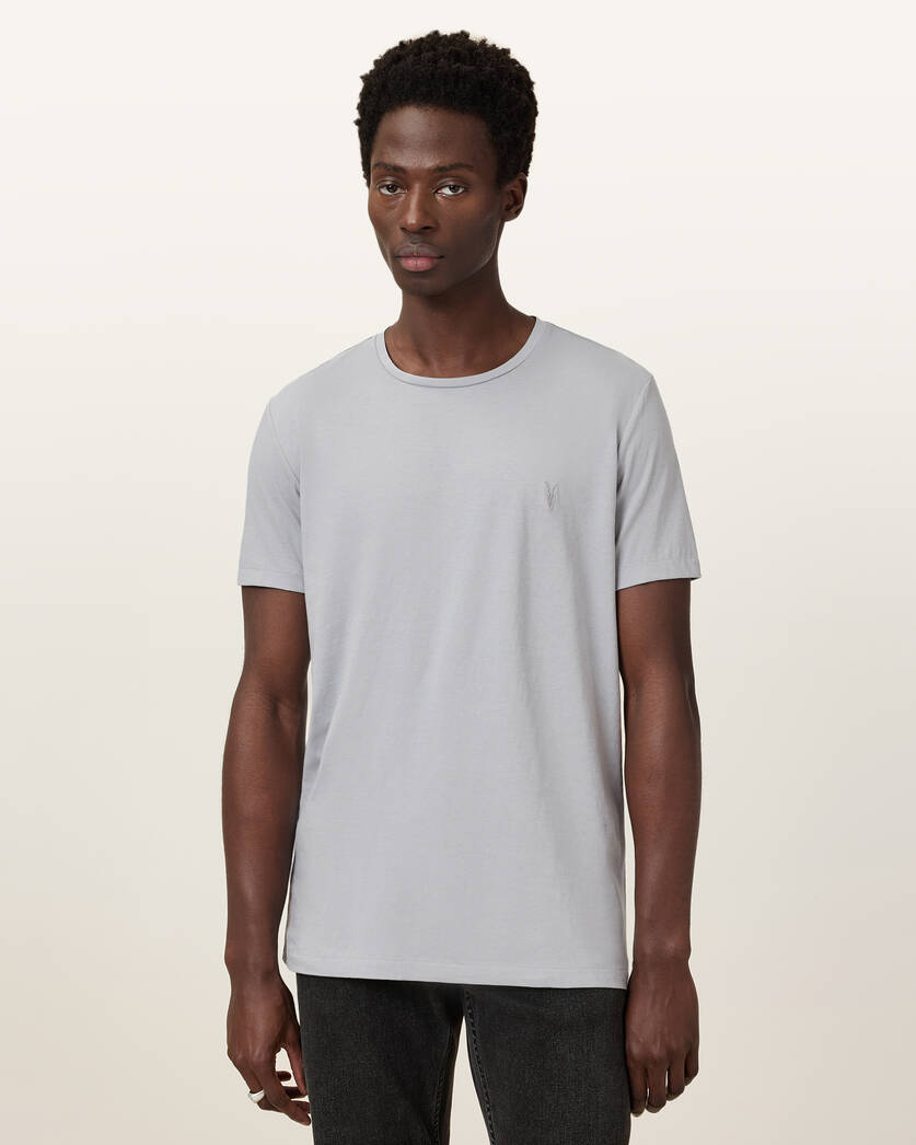 Light Gray מארז 3 טי שירטים לגברים Tonic ALLSAINTS