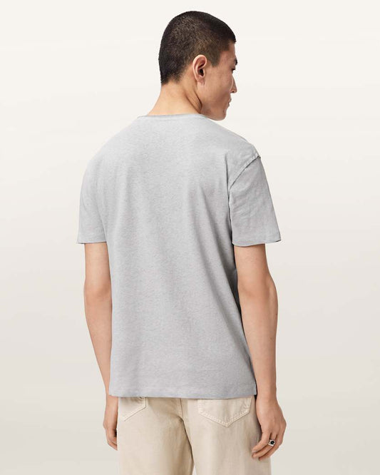 Gray טי שירט Ramskull לגברים Flax ALLSAINTS