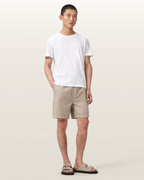 Antique White טי שירט Ramskull לגברים Flax ALLSAINTS