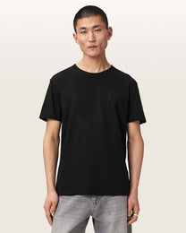 Black טי שירט Ramskull לגברים Flax ALLSAINTS