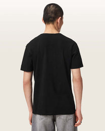 Black טי שירט Ramskull לגברים Flax ALLSAINTS