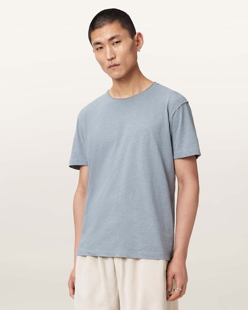 Seashell טי שירט Ramskull לגברים Flax ALLSAINTS