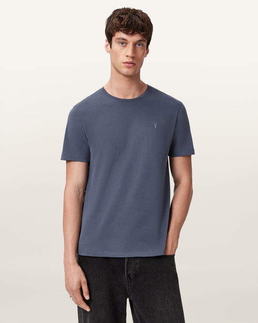 Antique White טי שירט קצרה לגברים Brace ALLSAINTS