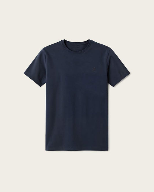 Dark Slate Gray טי שירט קצרה סלים לגברים Brace ALLSAINTS