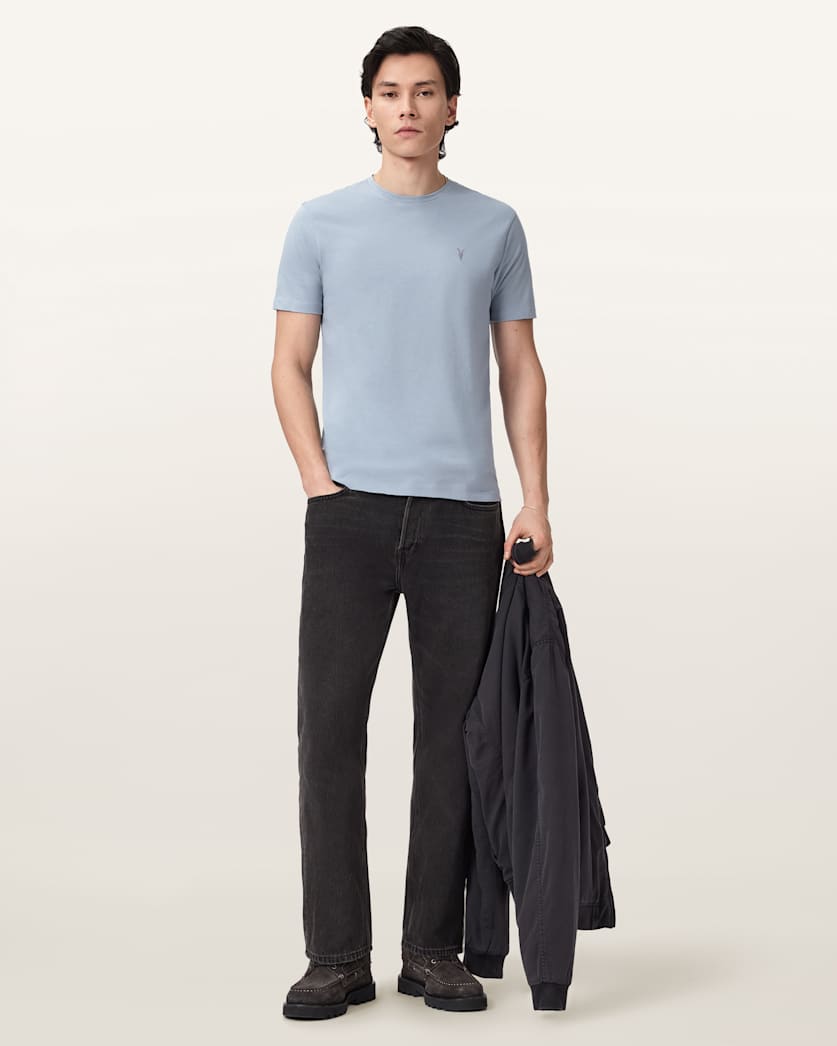 Seashell טי שירט קצרה לגברים Washed Tee ALLSAINTS