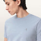 Light Steel Blue טי שירט קצרה לגברים Washed Tee ALLSAINTS
