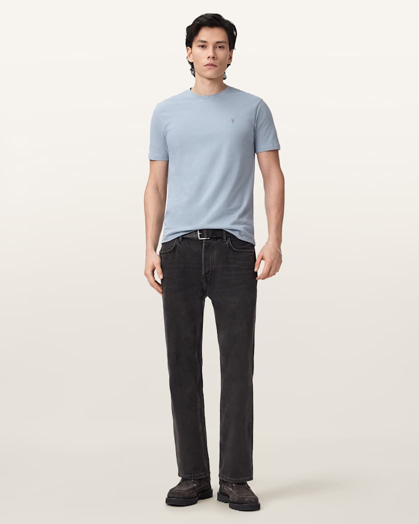 Antique White טי שירט קצרה לגברים Washed Tee ALLSAINTS