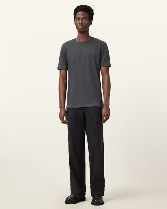 Dark Slate Gray טי שירט קצרה לגברים Brace ALLSAINTS