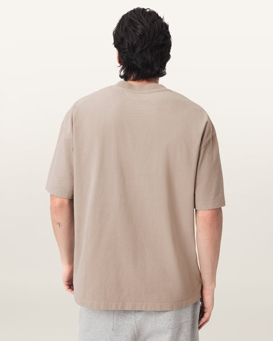 Seashell טי שירט קצרה לגברים Xander ALLSAINTS