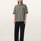 Antique White טי שירט קצרה לגברים Xander SS Crew ALLSAINTS