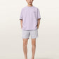 Antique White טי שירט קצרה לגברים Xander SS Crew ALLSAINTS