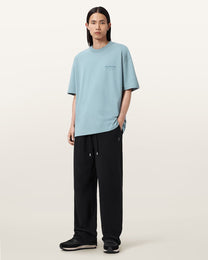 Antique White טי שירט קצרה לגברים Xander SS Crew ALLSAINTS