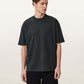 Dark Slate Gray טי שירט קצרה לגברים Xander Ss Crew ALLSAINTS