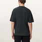 Dark Slate Gray טי שירט קצרה לגברים Xander Ss Crew ALLSAINTS