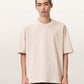 Seashell טי שירט קצרה לגברים Xander Ss Crew ALLSAINTS