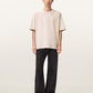 Seashell טי שירט קצרה לגברים Xander Ss Crew ALLSAINTS