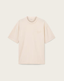 Antique White טי שירט קצרה לגברים Xander Ss Crew ALLSAINTS