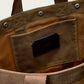 Saddle Brown תיק טוט קנבס לגברים Layo ALLSAINTS