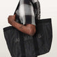 Dark Slate Gray תיק טוט קנבס לגברים Layo ALLSAINTS