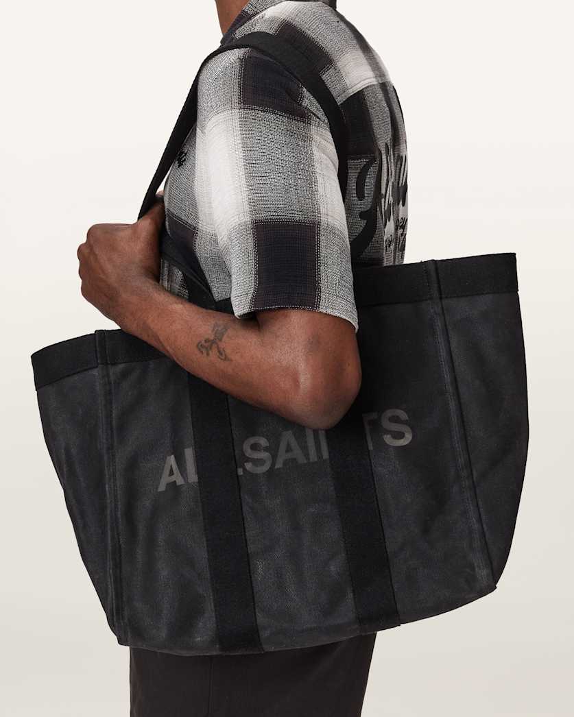 Dark Slate Gray תיק טוט קנבס לגברים Layo ALLSAINTS