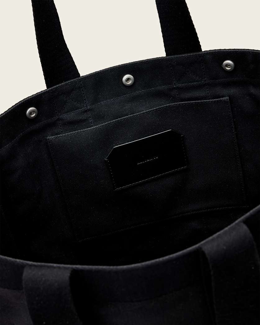 Black תיק טוט קנבס לגברים Layo ALLSAINTS