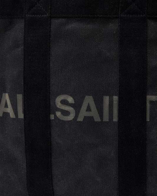Black תיק טוט קנבס לגברים Layo ALLSAINTS