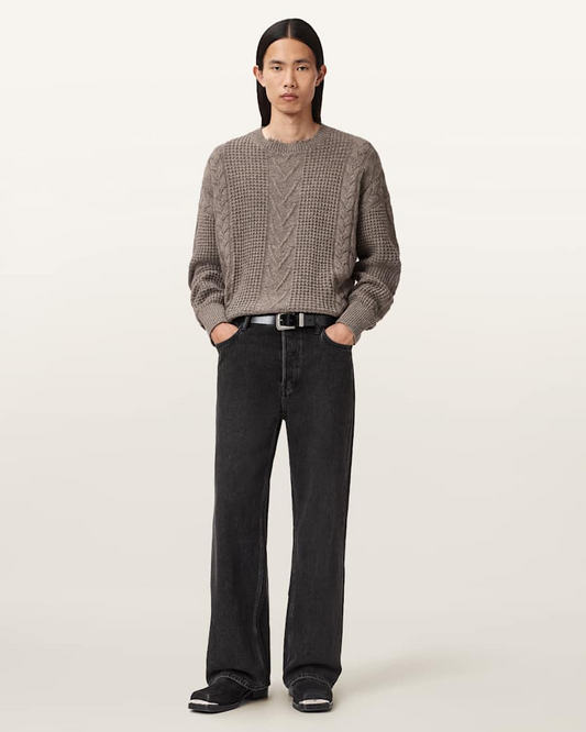 Beige סוודר לגברים Tenter ALLSAINTS