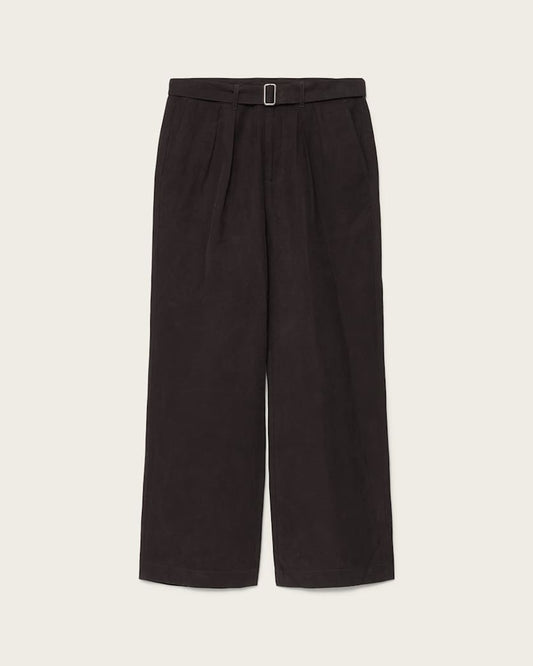 Dark Slate Gray מכנסי פשתן לגברים Marko ALLSAINTS