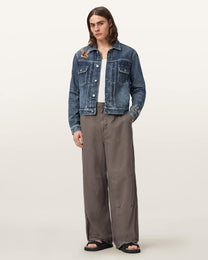 Antique White מכנסיים ארוכים לגברים Echo Trouser ALLSAINTS